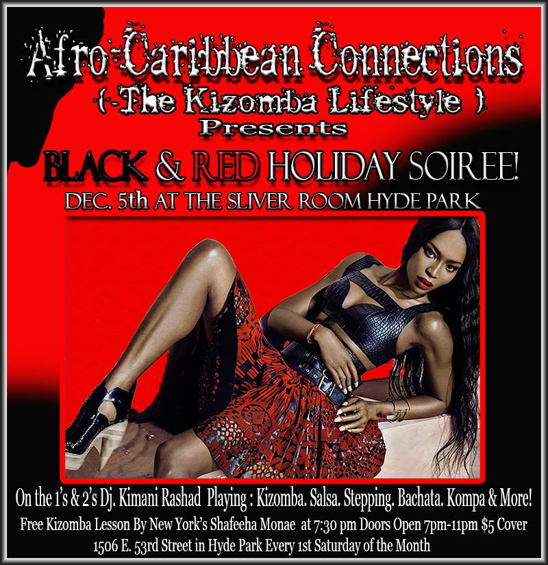 BLACK & RED KIZOMBA HOLIDAY SOIREE!