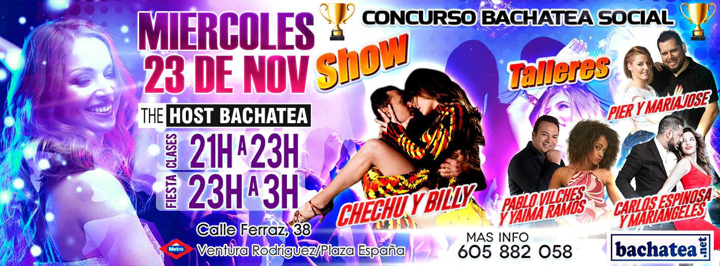 Concurso Bachatea Social The Host