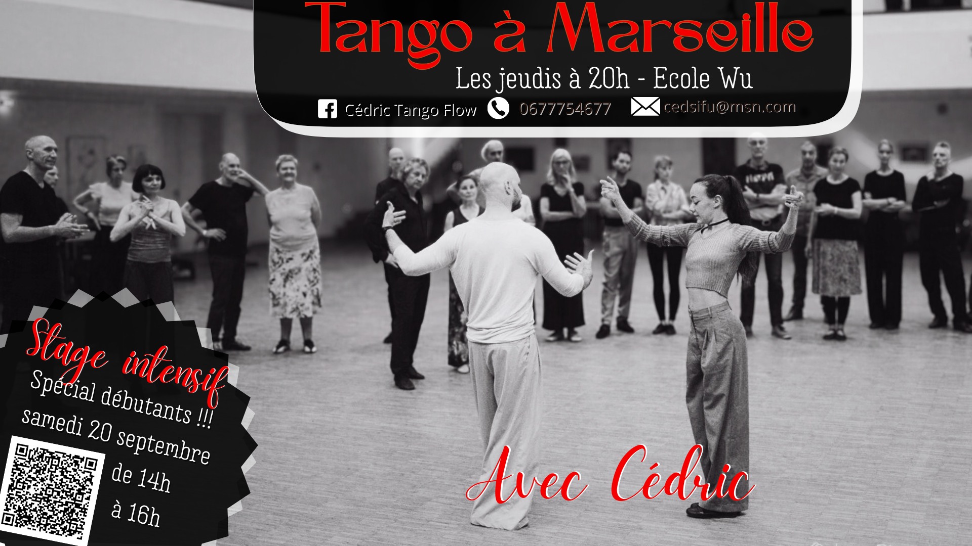 Apprendre le tango sur Marseille avec Cédric