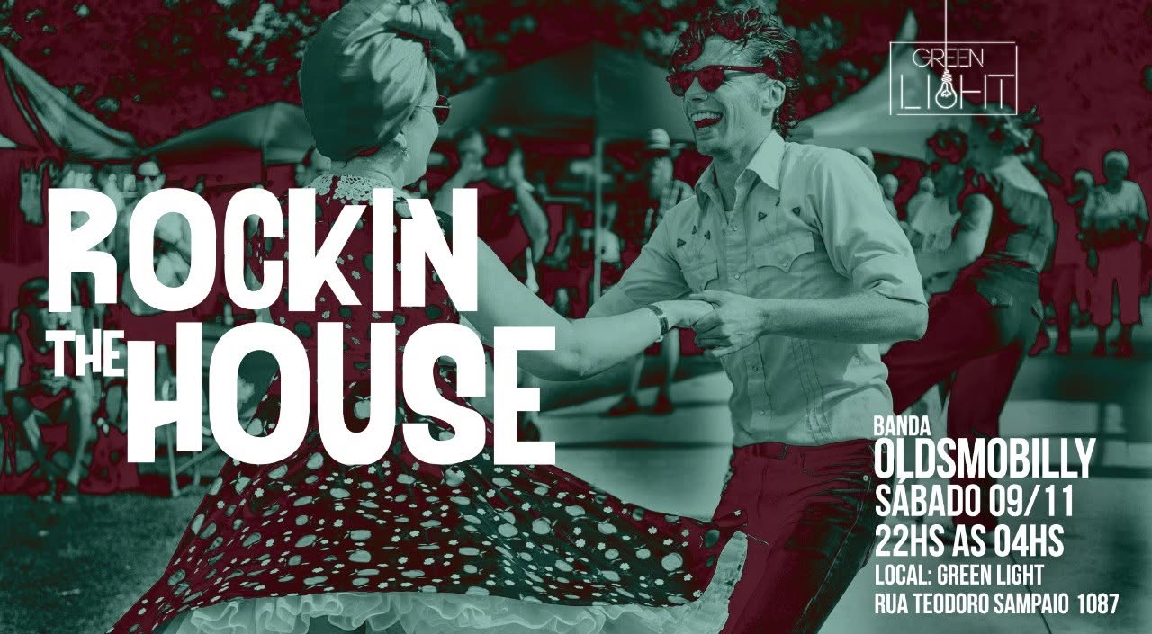 Festa de Rock anos 50 60 - Rockin' the House! Banda Oldsmobilly