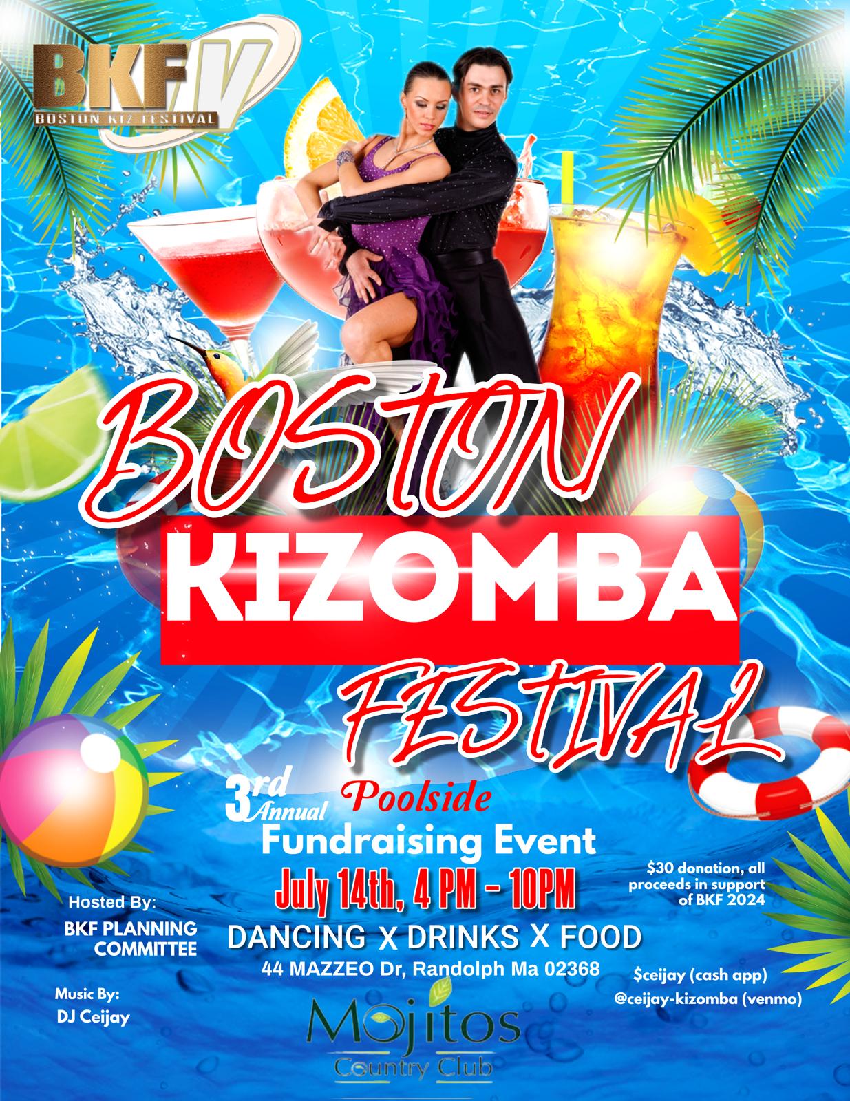Boston Kizomba Festival 2024, 3rd Annual Fundraising Event