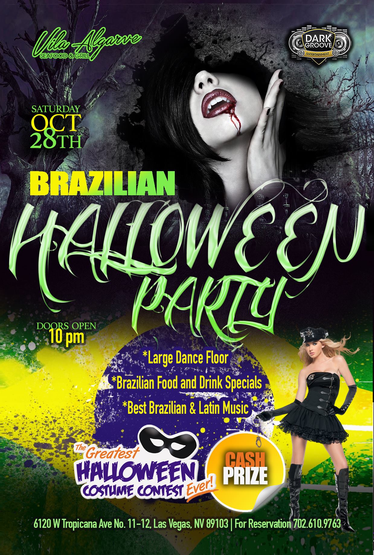 Brazilian Halloween Party 2017