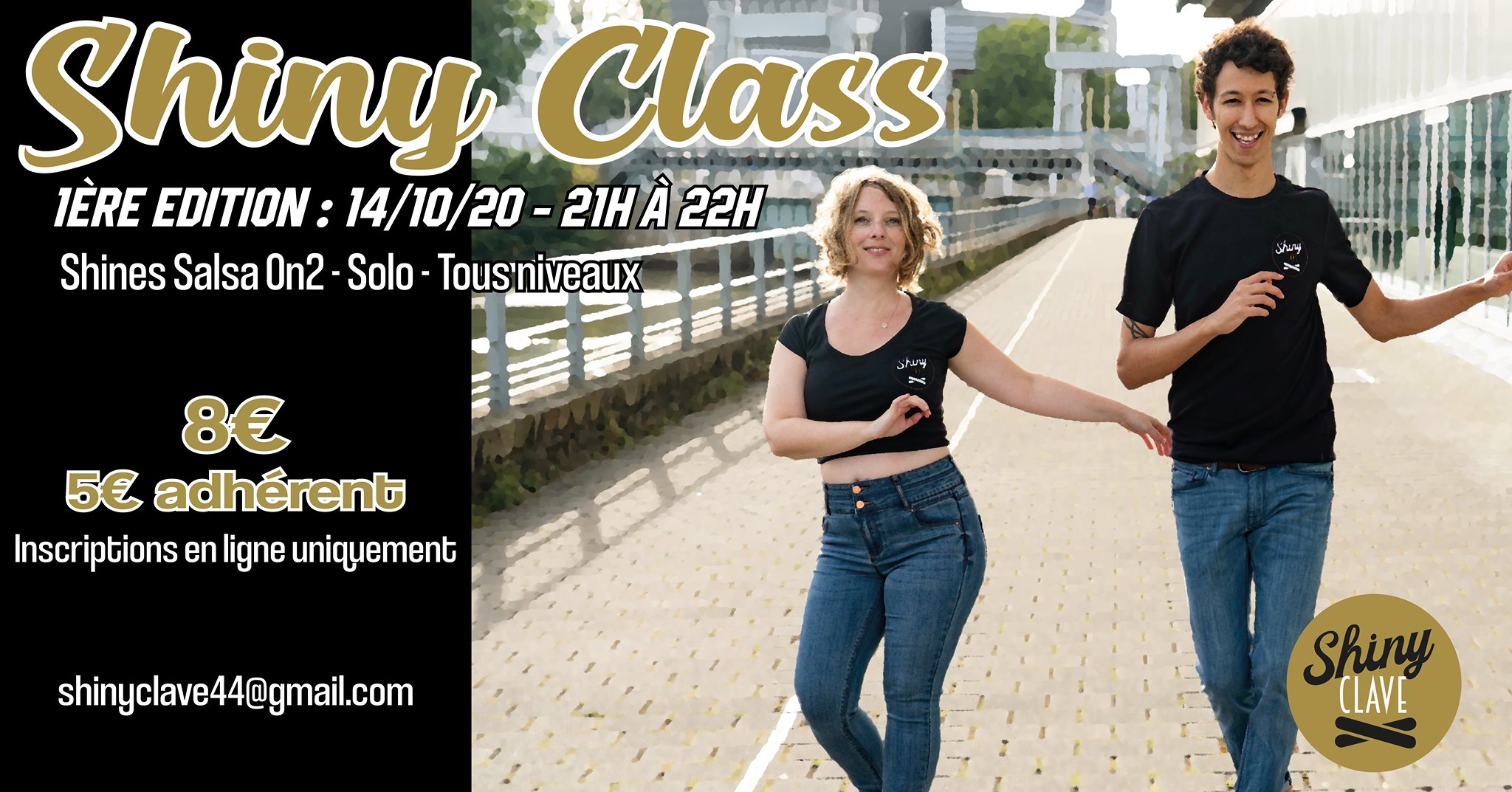 Shiny Class n°1 : Shines Salsa On2 Solo - Tous niveaux