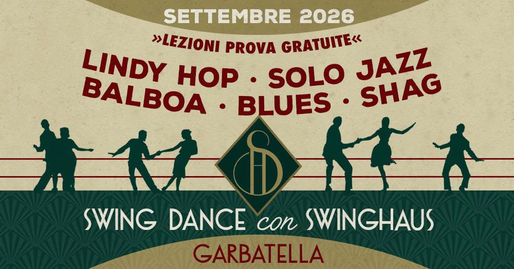 Lezioni Prova Gratuite SWING DANCE con Swinghaus!