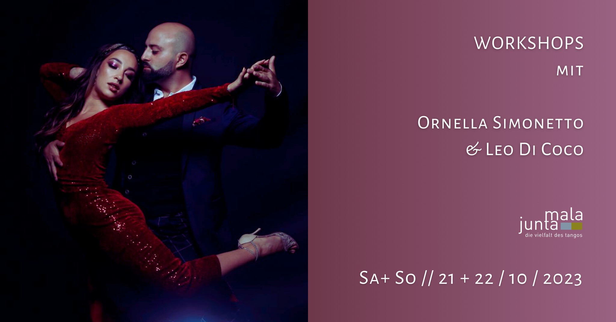 Workshops mit Ornella Simonetto & Leo Di Coco