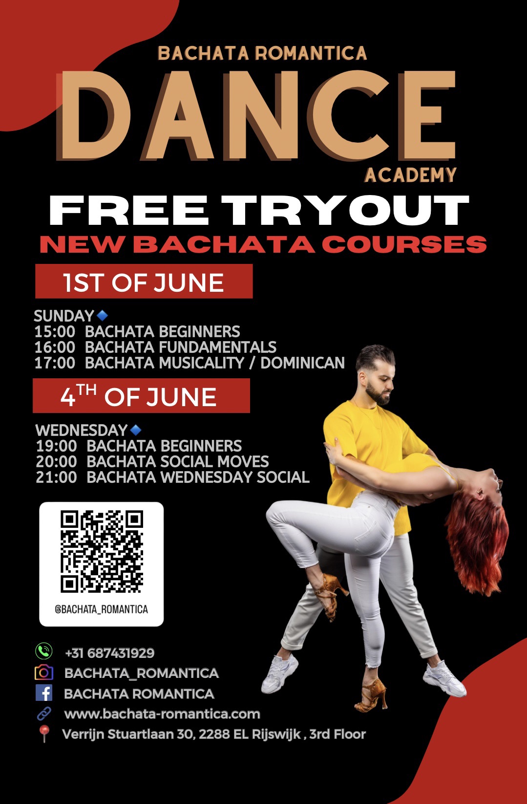 Free Tryout Days Bachata for Beginners