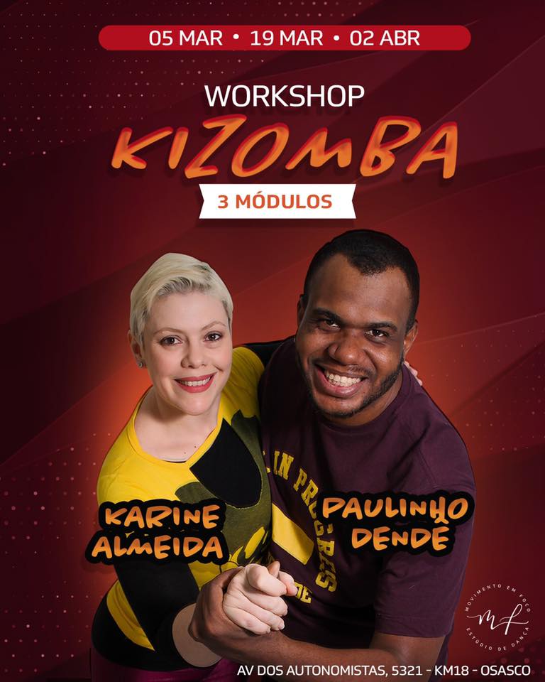 Aprenda dançar Kizomba!