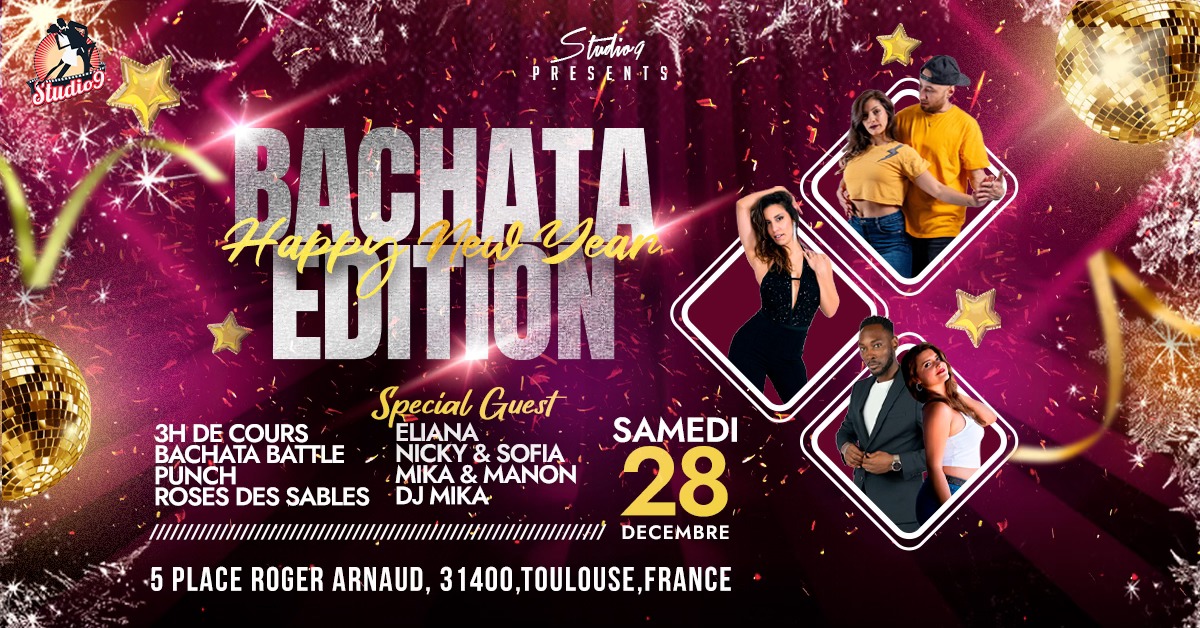 🌴BACHATA EDITION HAPPY NEW YEAR 🌴 28 décembre 2024