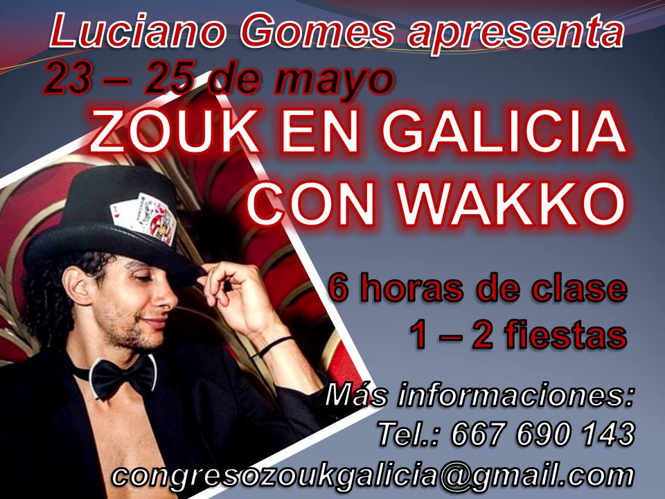 ZOUK GALICIA CON WAKKO DESDE RUSIA