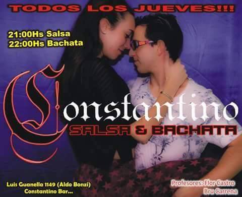 Jueves Clases De Salsa Y Bachata Constantino Bar