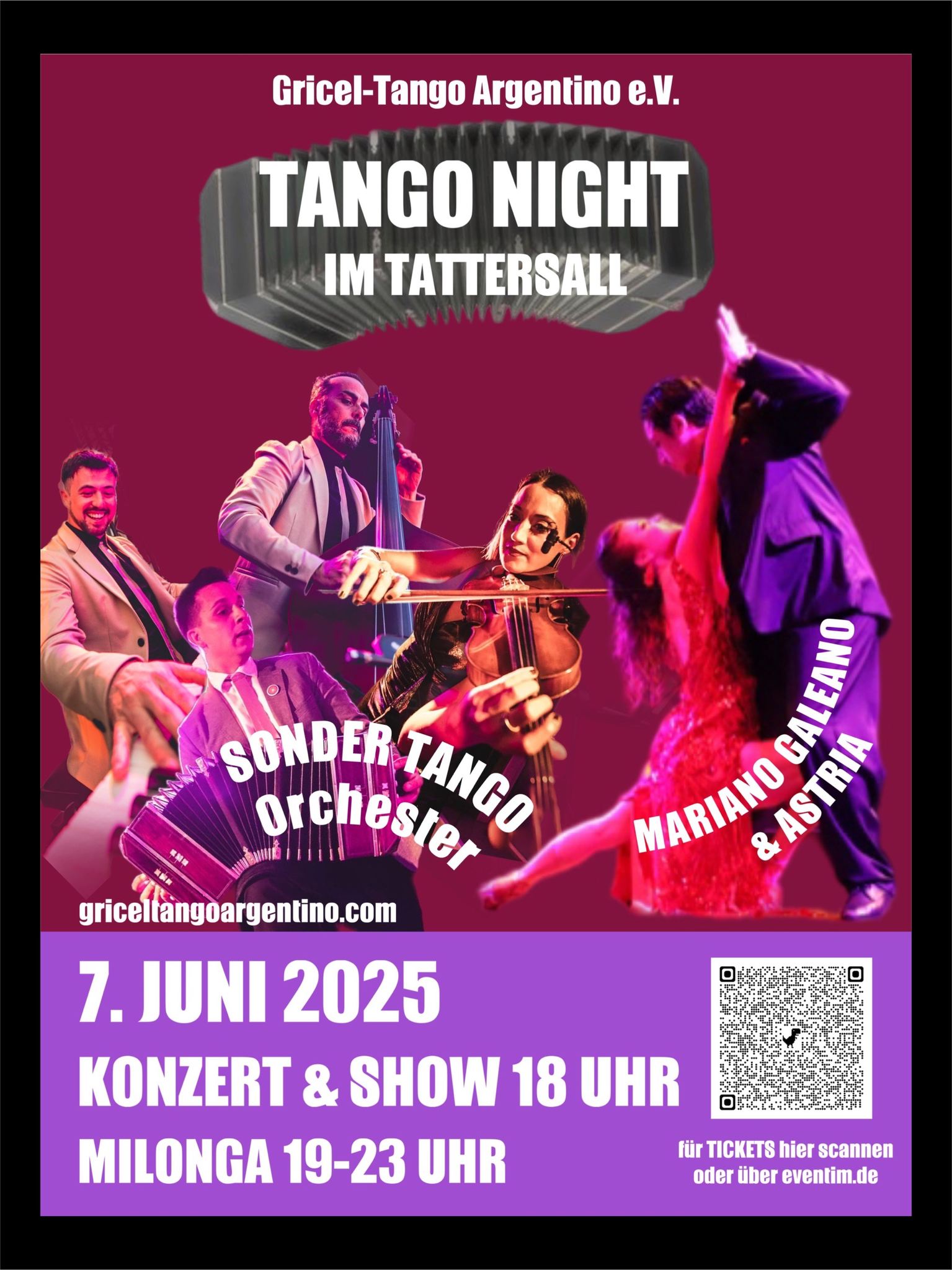 Tango Night im Tattersall