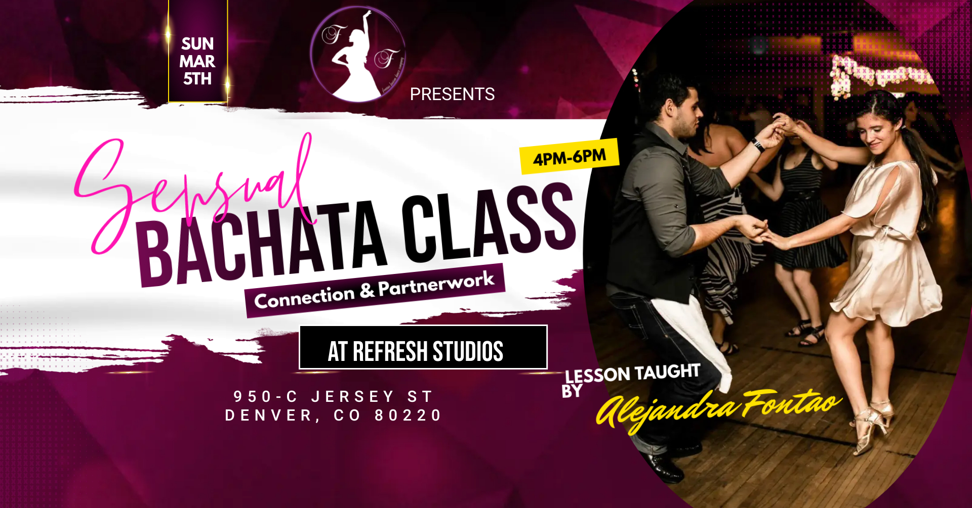 Sensual bachata 2hr class