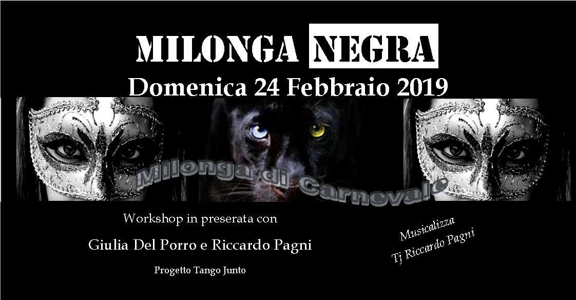 Milonga Negra - Workshop in preserata