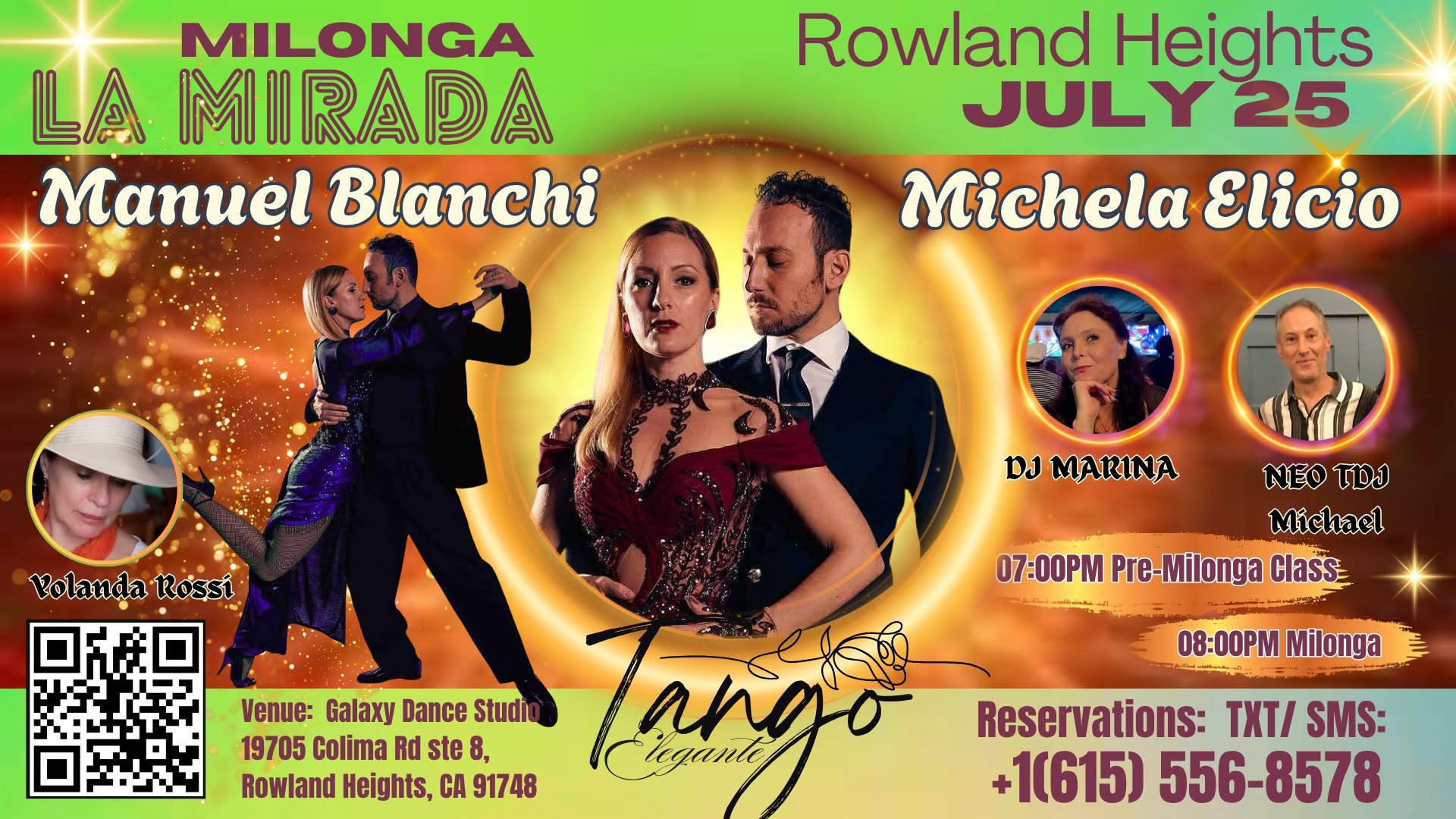 Milonga La Mirada - Manuel Bianchi & Michela Elicio ✨Dancing Through the Galaxy ✨