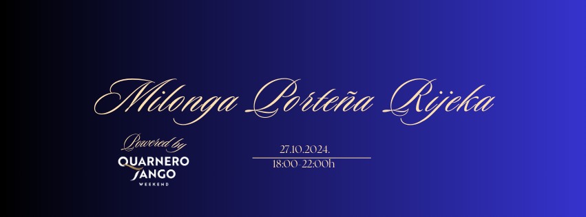 Milonga Porteña Rijeka