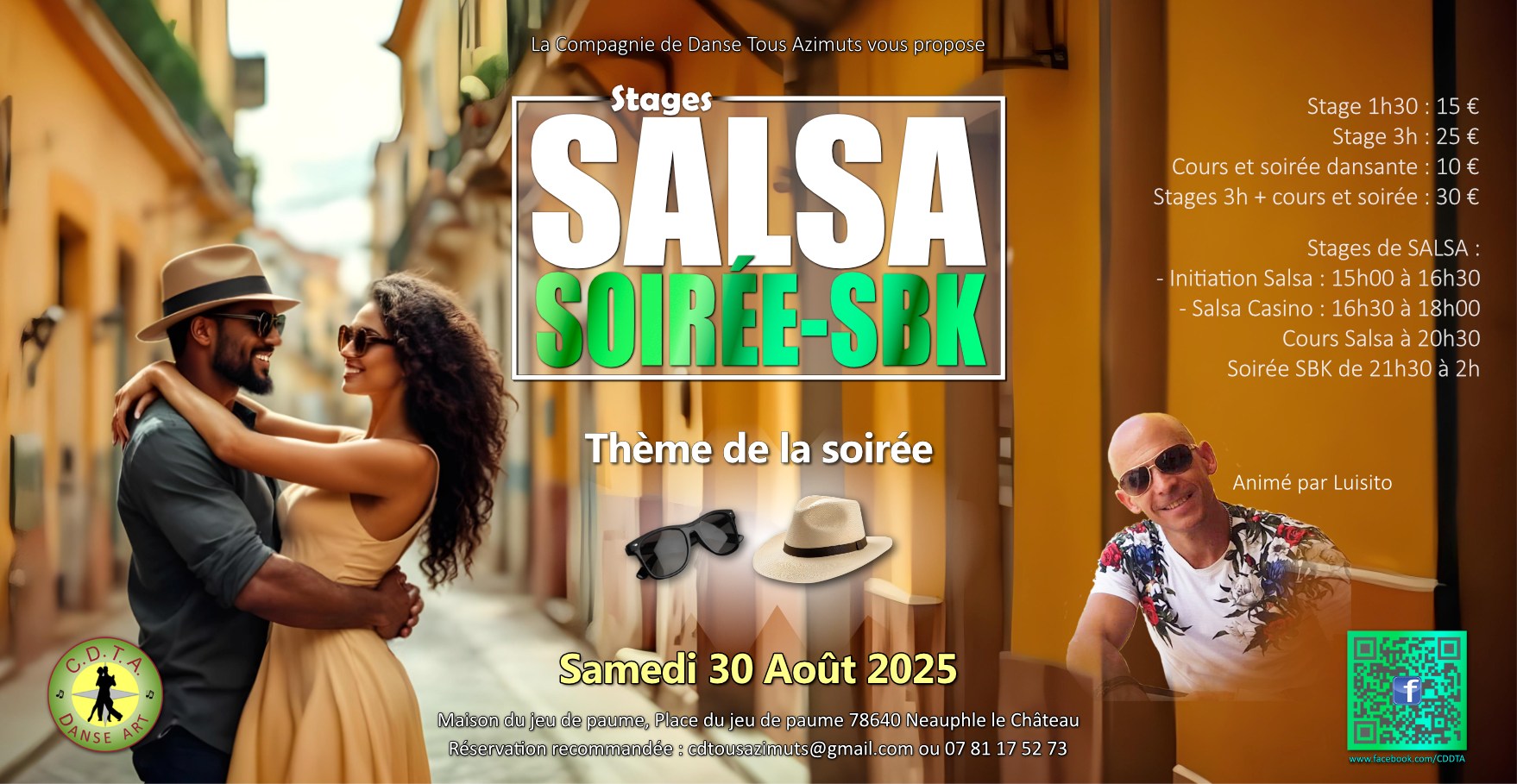 Stages, cours Salsa et Soirée SBK
