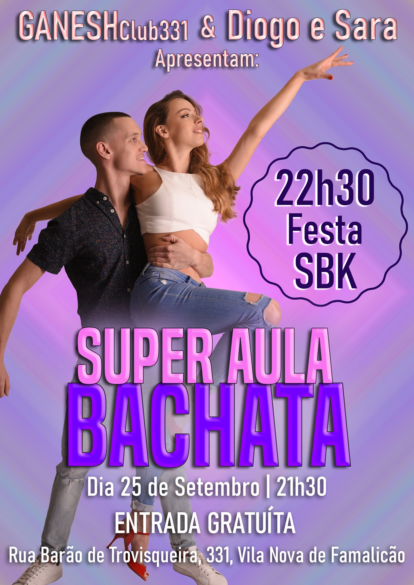 SUPER AULA Bachata em Famalicão