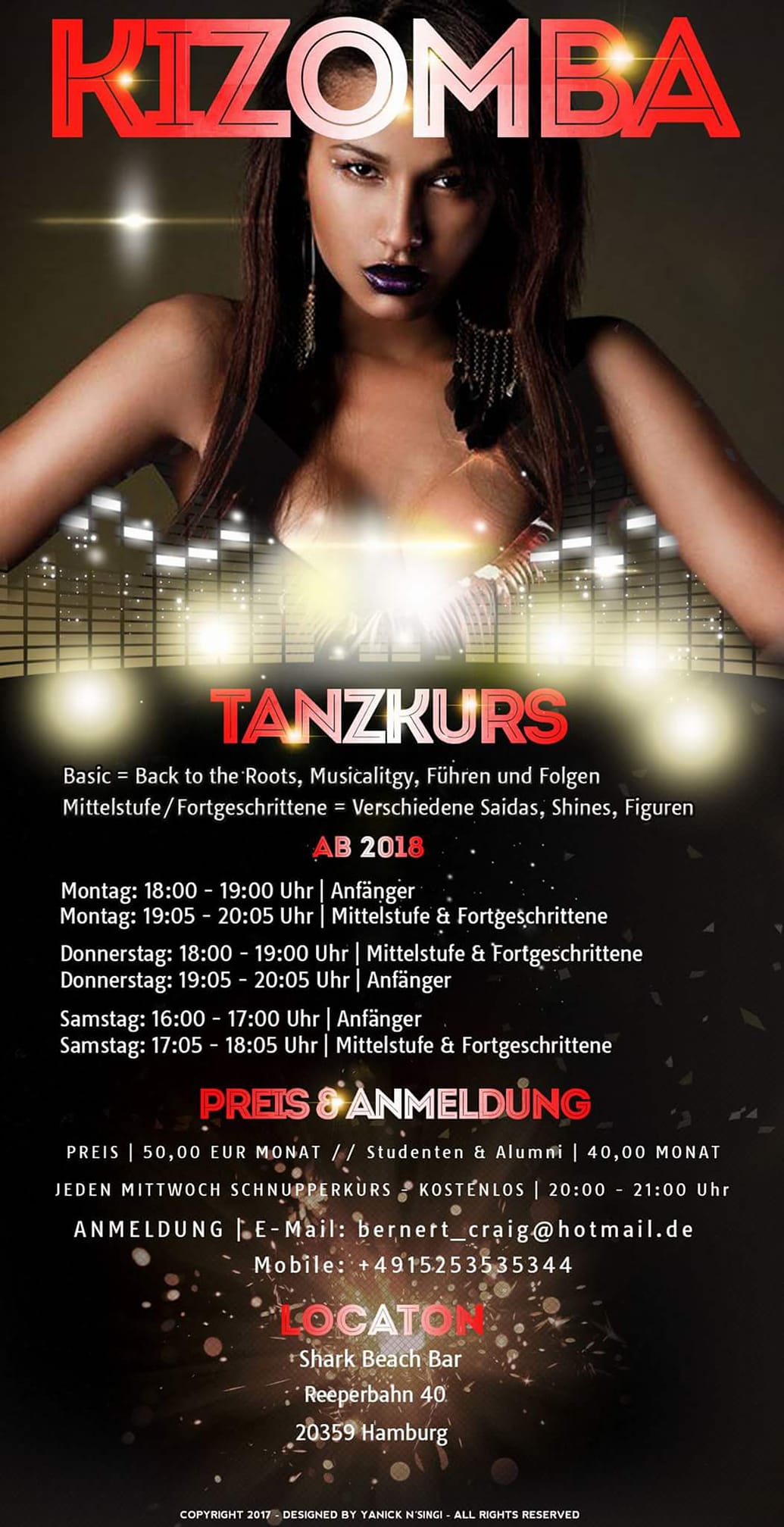 Ab 27.02. Neue Kizomba Kurs Mit Ben Für Anfänger bis Fortschritten