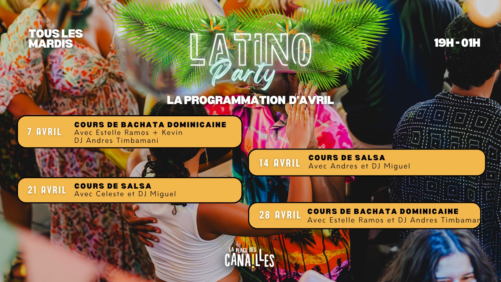 LATINO PARTY by La Place des canailles ๐๐ป Salsa y Bachata