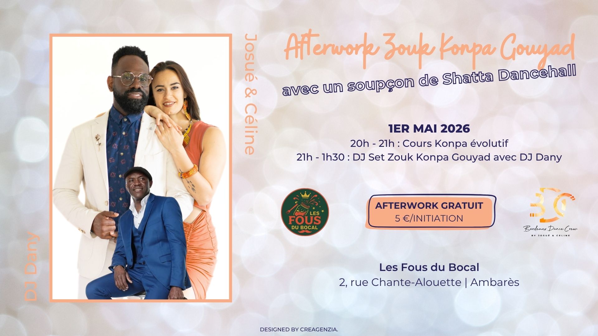 Afterwork Konpa, Zouk, Gouyad avec soupçon de Shatta