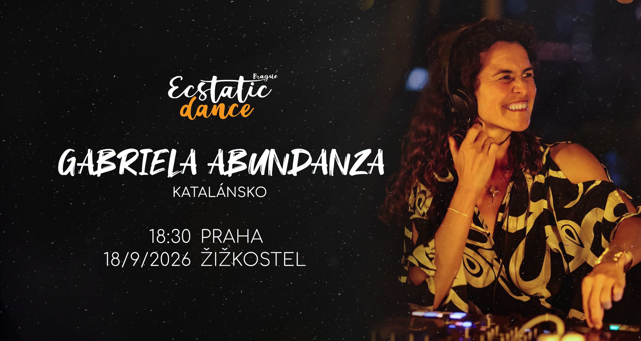 Ecstatic dance Prague #178 Gabriela Abundanza (Katalánsko)