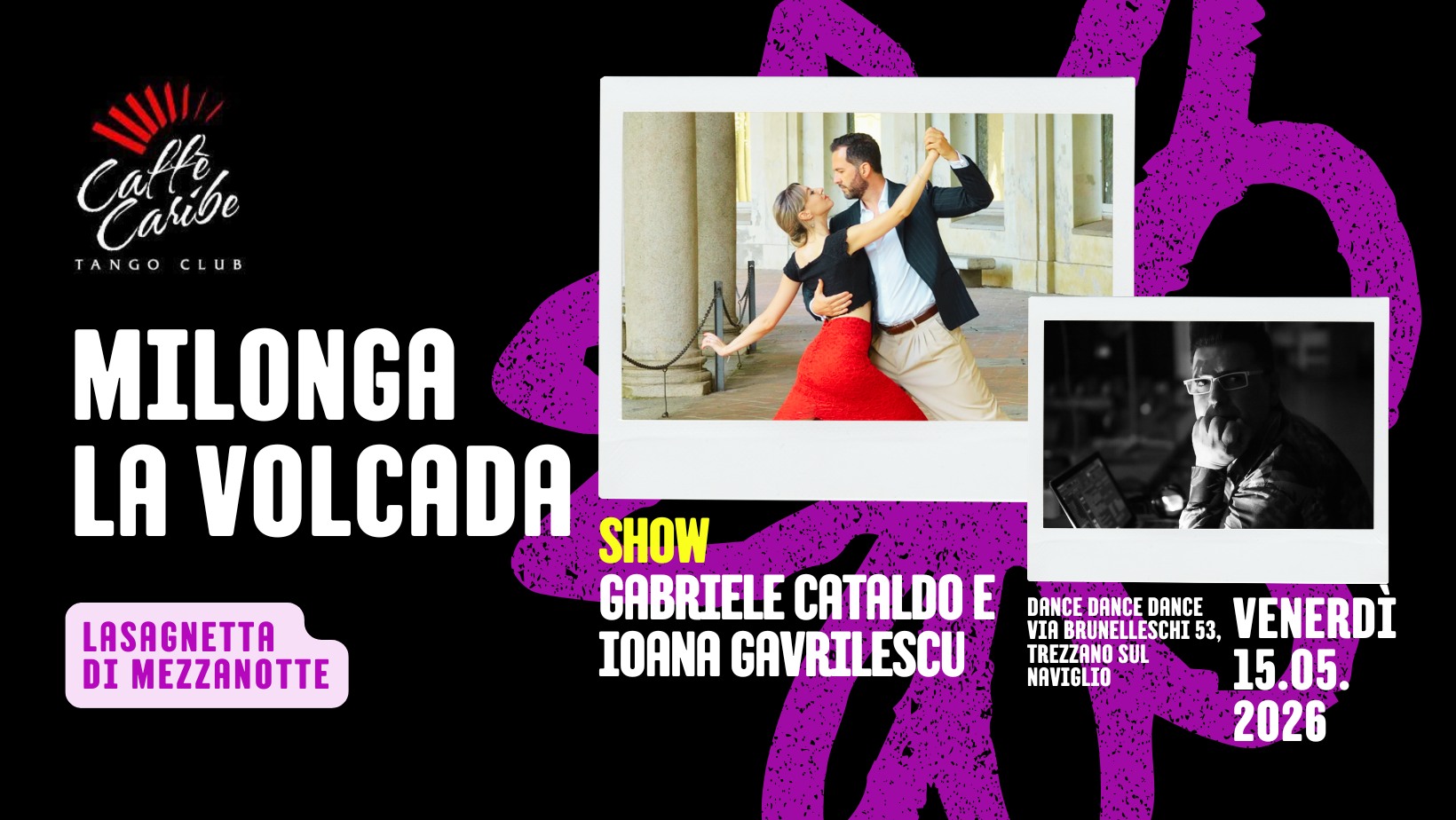 LA VOLCADA ๐ SHOW GABRIELE CATALDO + IOANA GAVRILESCU ๐ TDJ EL HURACAN DA TORINO ๐ LASAGNETTA! ๐