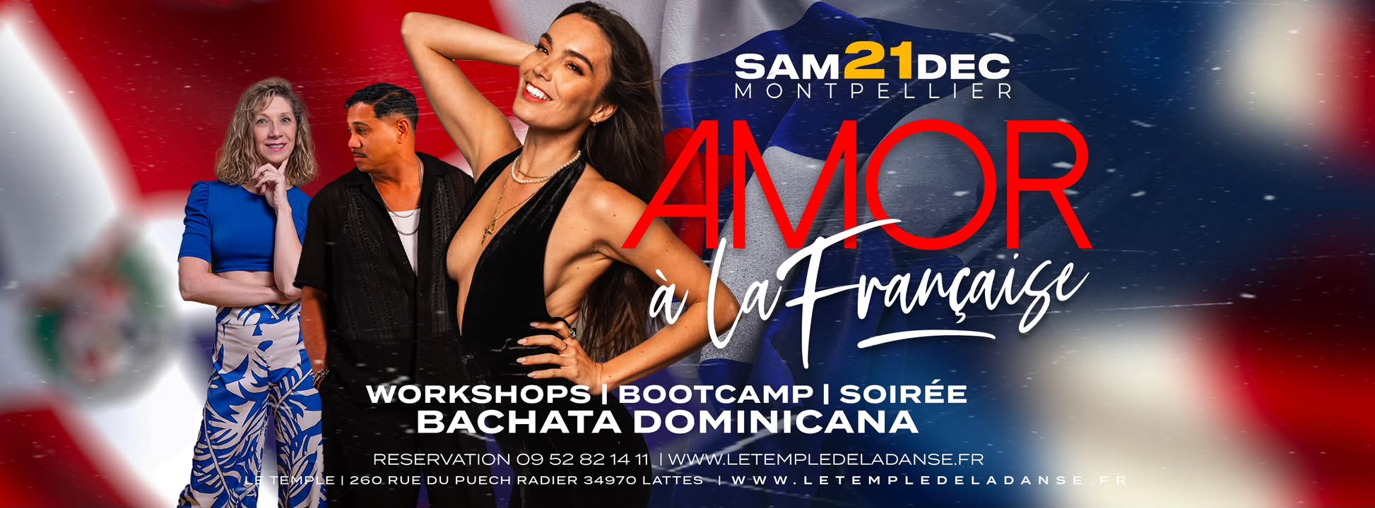 🇩🇴 Amor a La Française 🇩🇴 Meline Teulier . Valerie . Choco & la Peligrosa