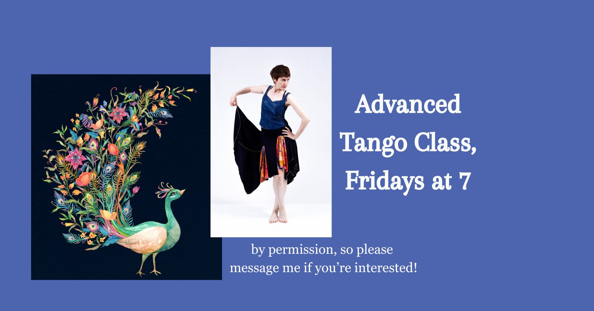 Advanced Tango Class taught by Rebecca