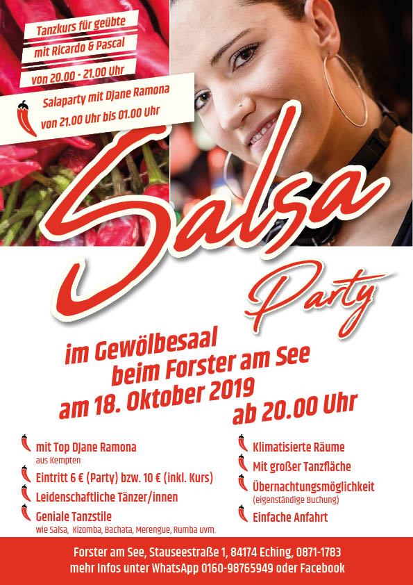 Salsa-Party in Landshut