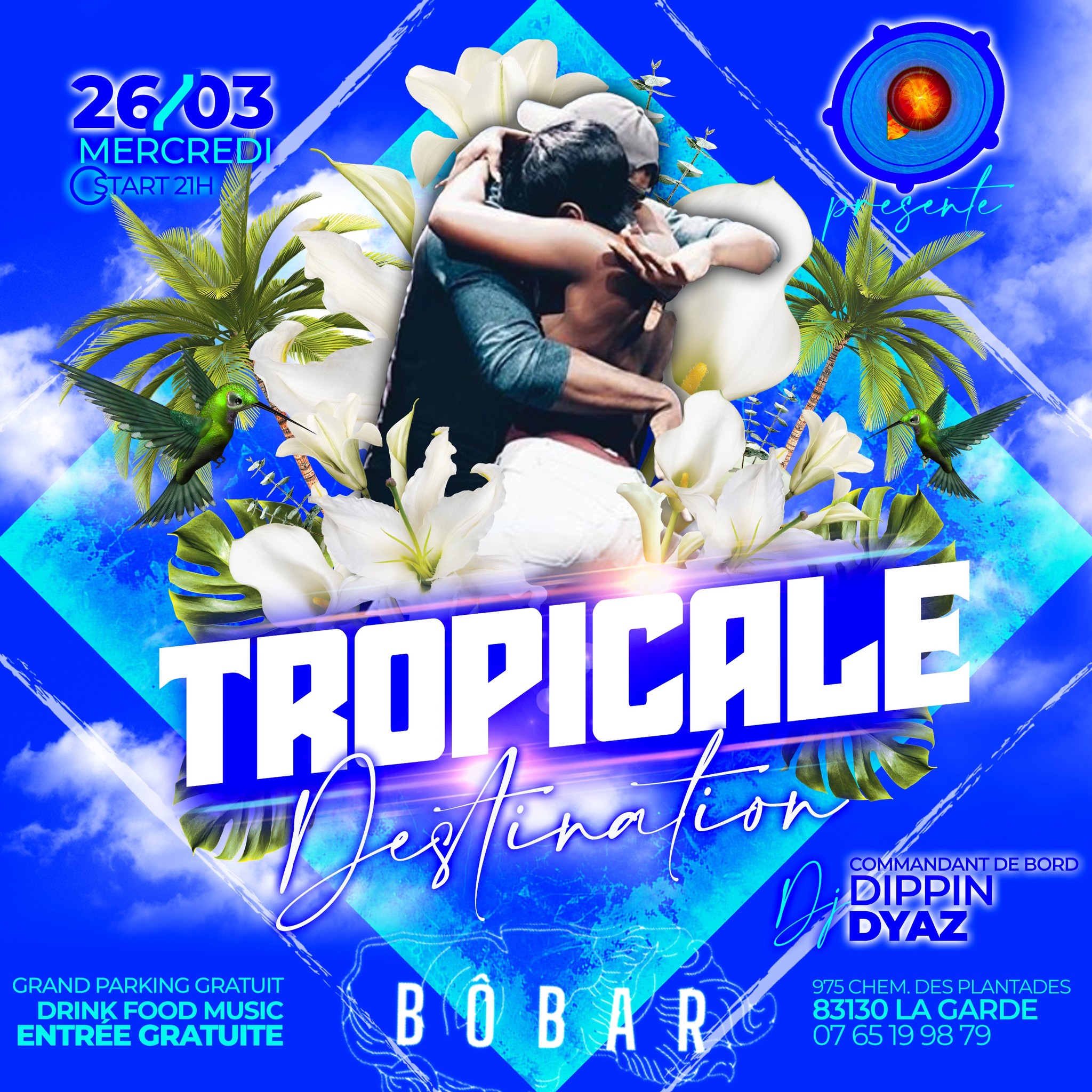 Destination Tropicale au Bôbar - l'Afterwork Zouk Kompa Gouyad Afro Caribéen 974