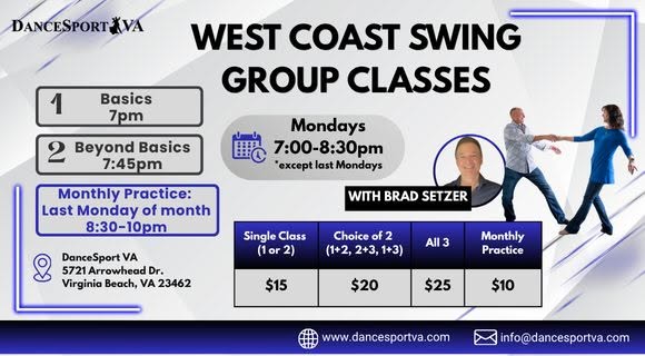 Monthly West Coast Swing Practice