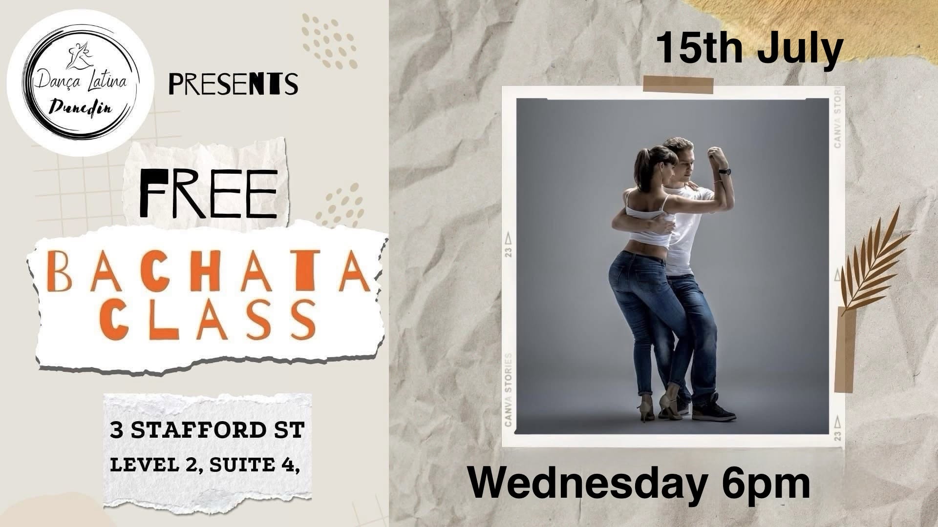 Free Latin dance class! - Bachata
