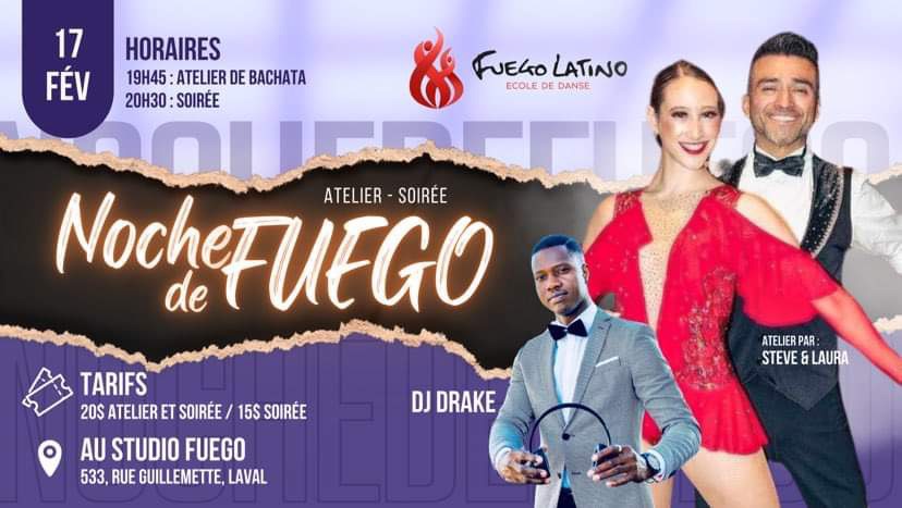 Noche de Fuego avec Dj Drake