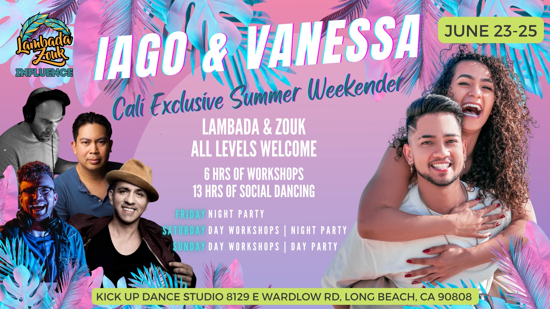 Iago and Vanessa Cali Exclusive Summer Weekender
