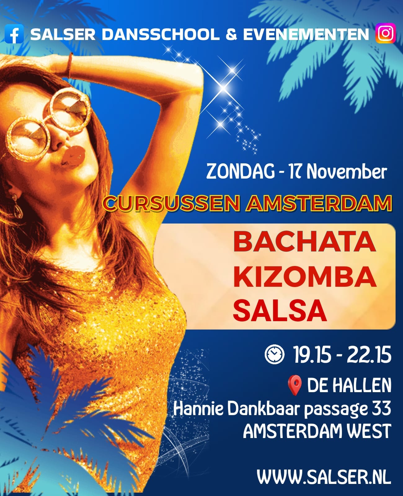 START COURSES : Bachata, Kizomba, Salsa Amsterdam