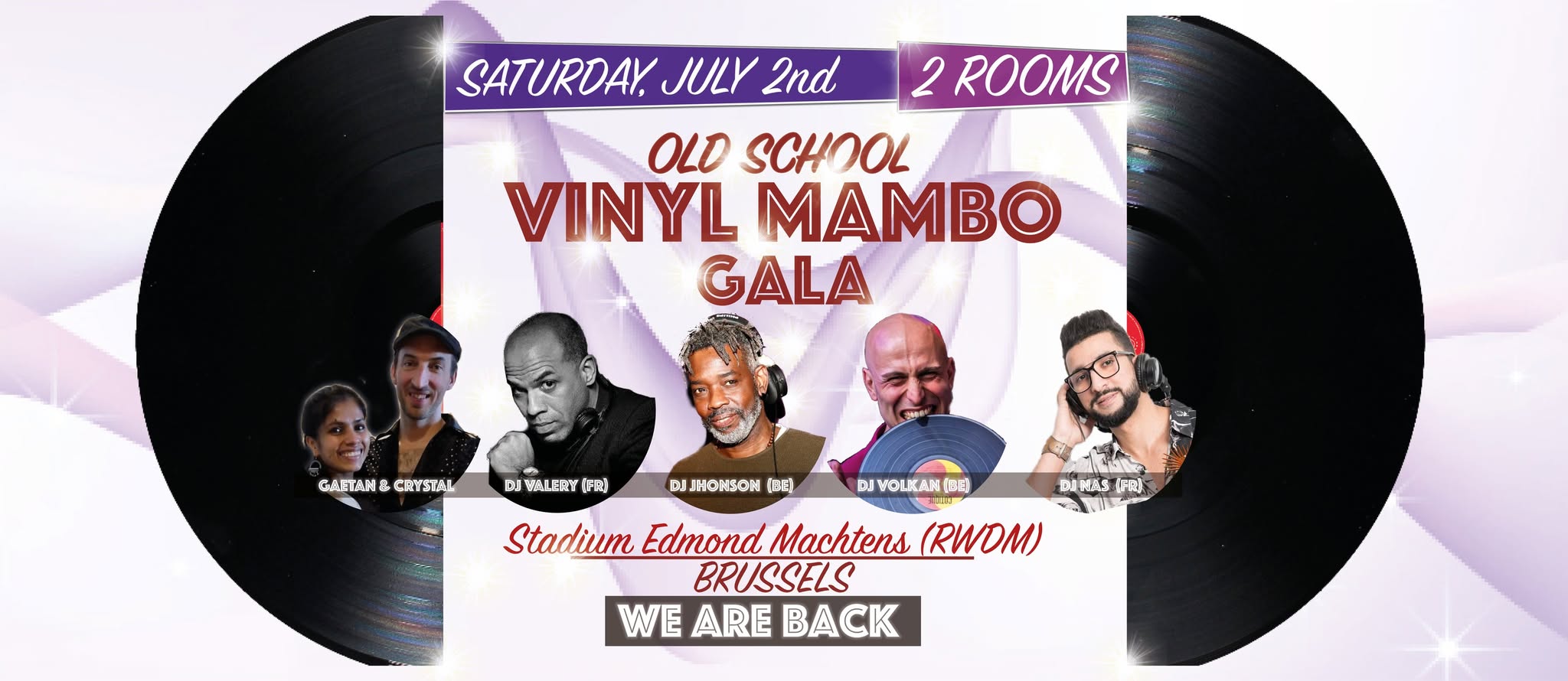 Vinyl Mambo GALA 2 ROOMS Old School
