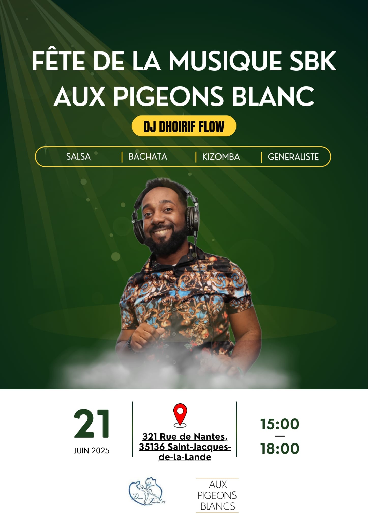 FETE MUSIQUE SBK AUX PIGEON BLANC - 21 06 2025