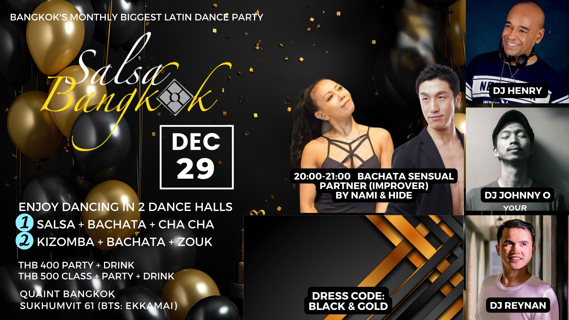 Salsa Bangkok Party - Dec 2023