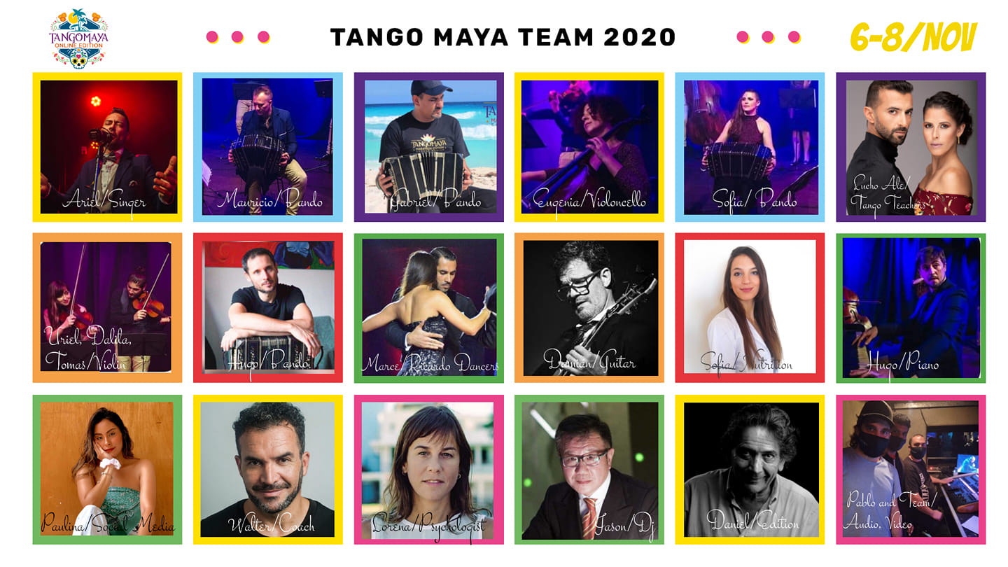 Tango Maya Fest Online. Nov 6th-8th 2020