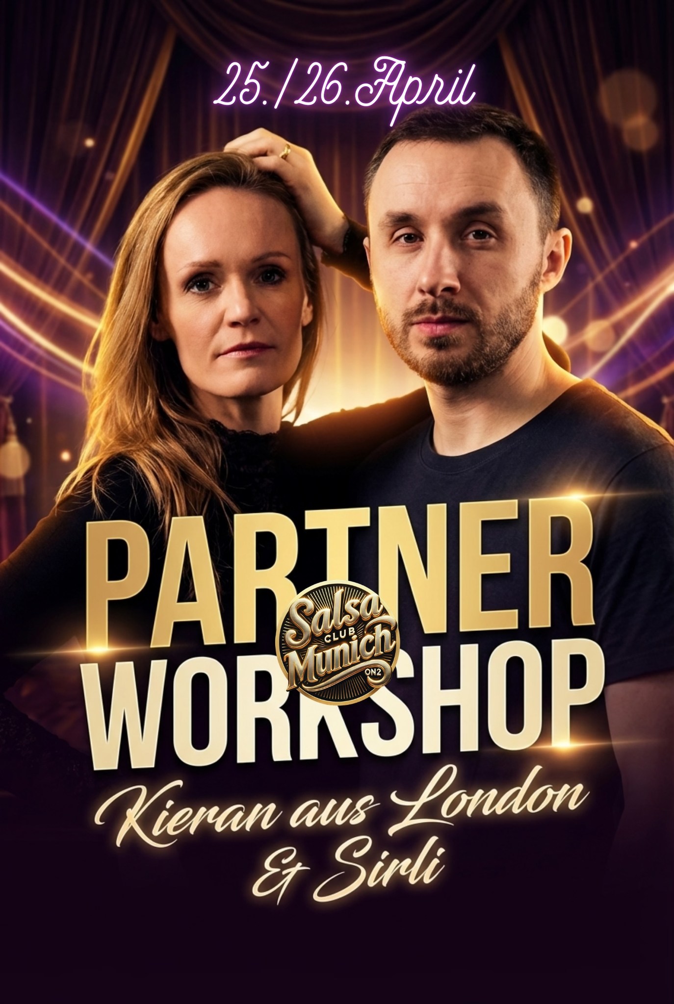 Leading & Following Salsa Workshop Partner Workshop mit Kieran (London)