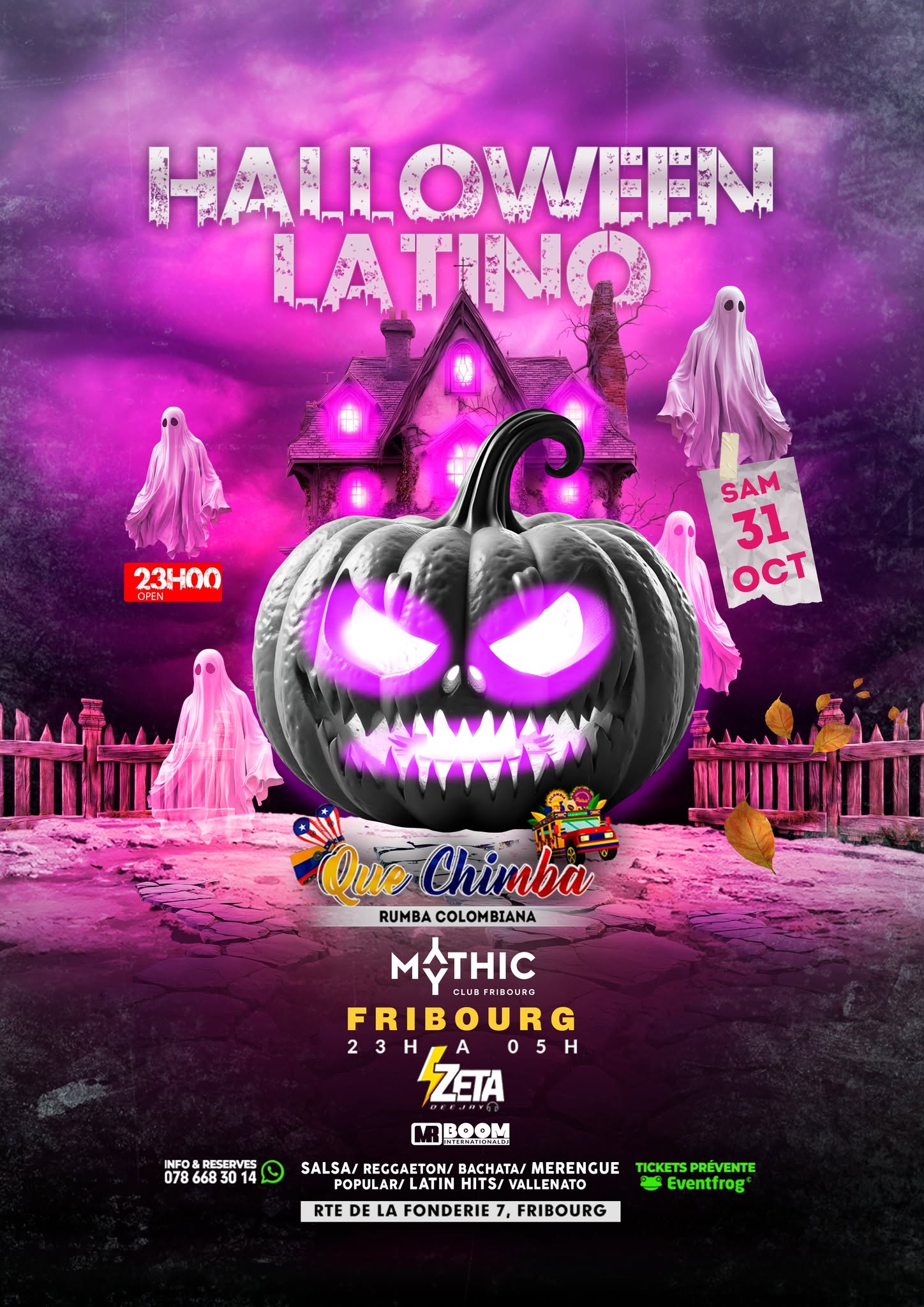 HALLOWEEN LATINO - QUE CHIMBA !