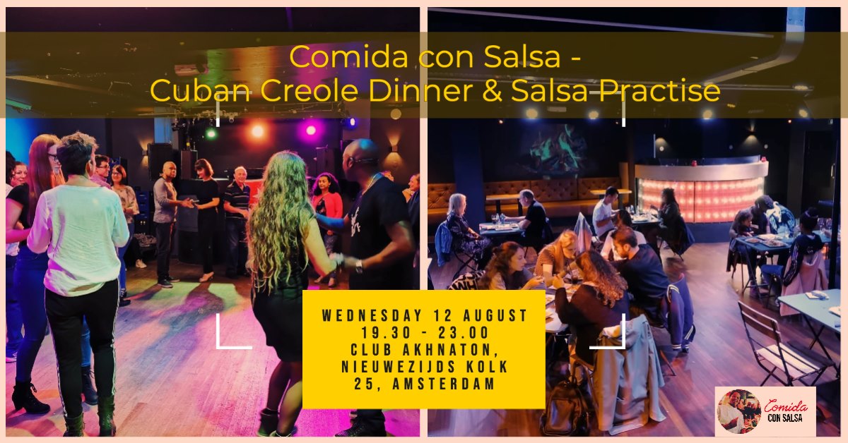 FULL! - Cuban Dinner & Salsa Practise