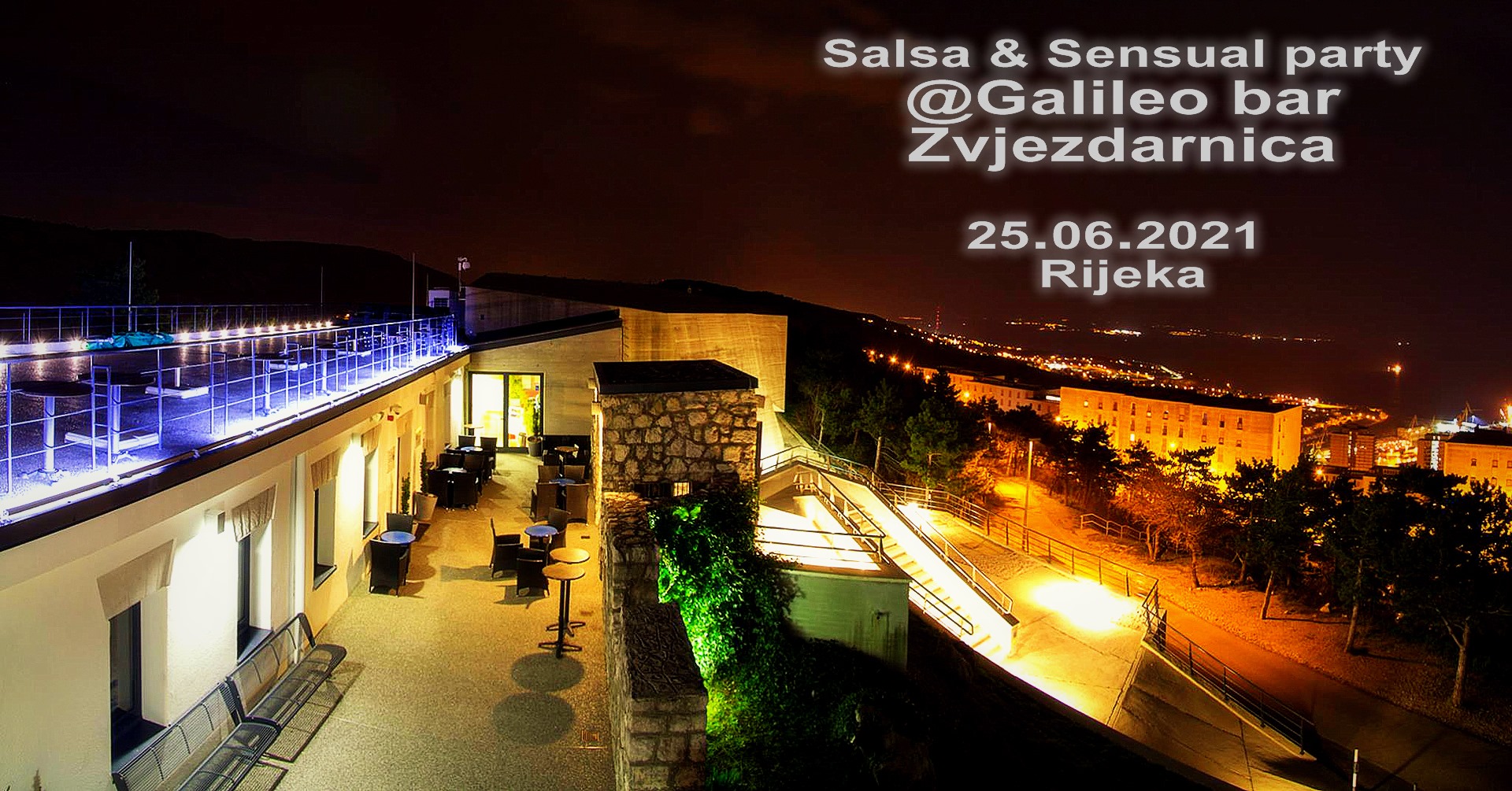 Salsa & Sensual Rooftop Party @Galileo bar - Zvjezdarnica