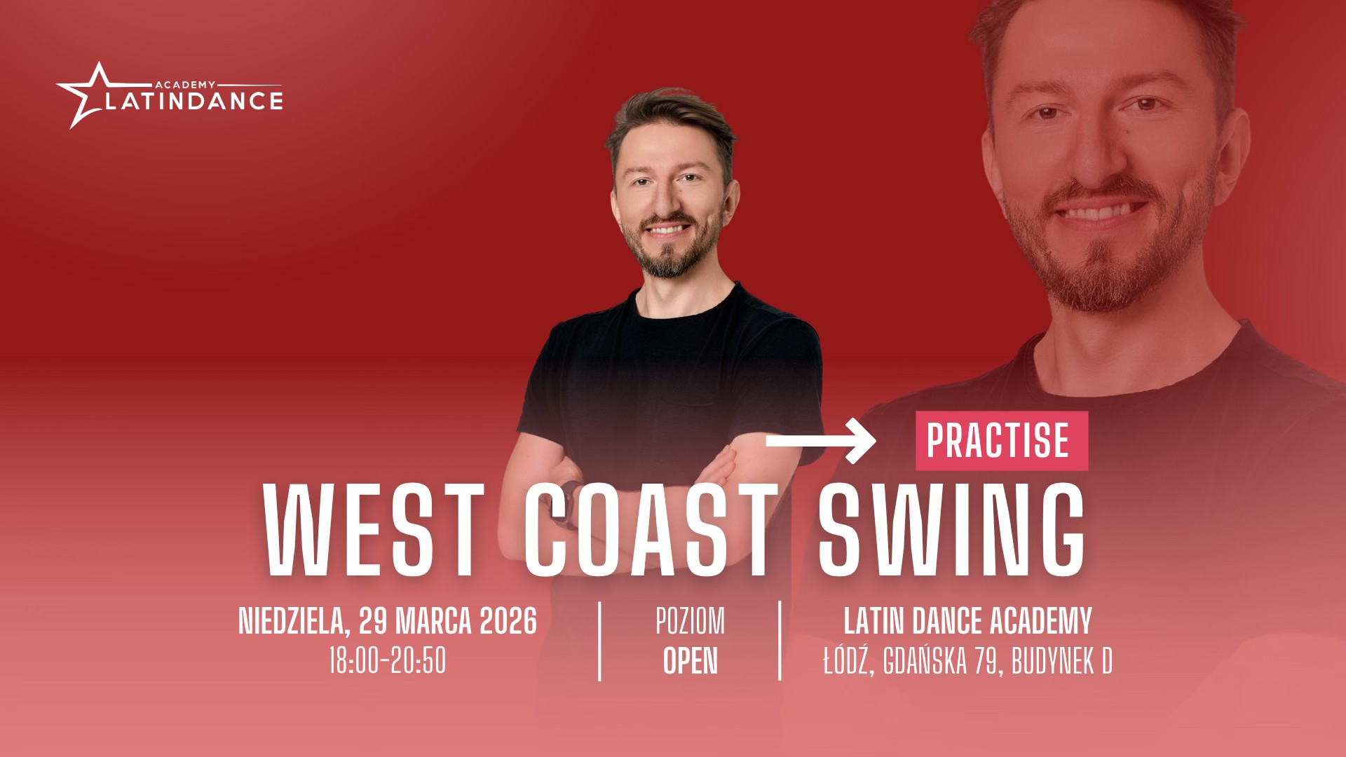 Practise West Coast Swing w LDA! 29 marca '26