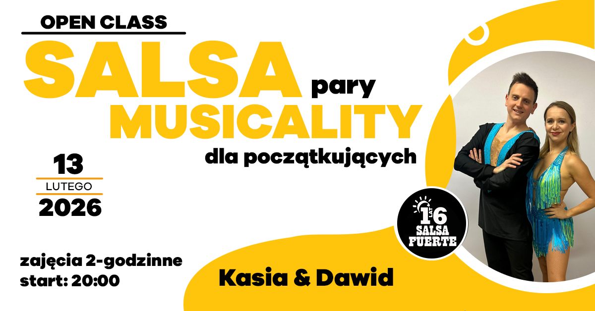 OPEN CLASS - Musicality w salsie