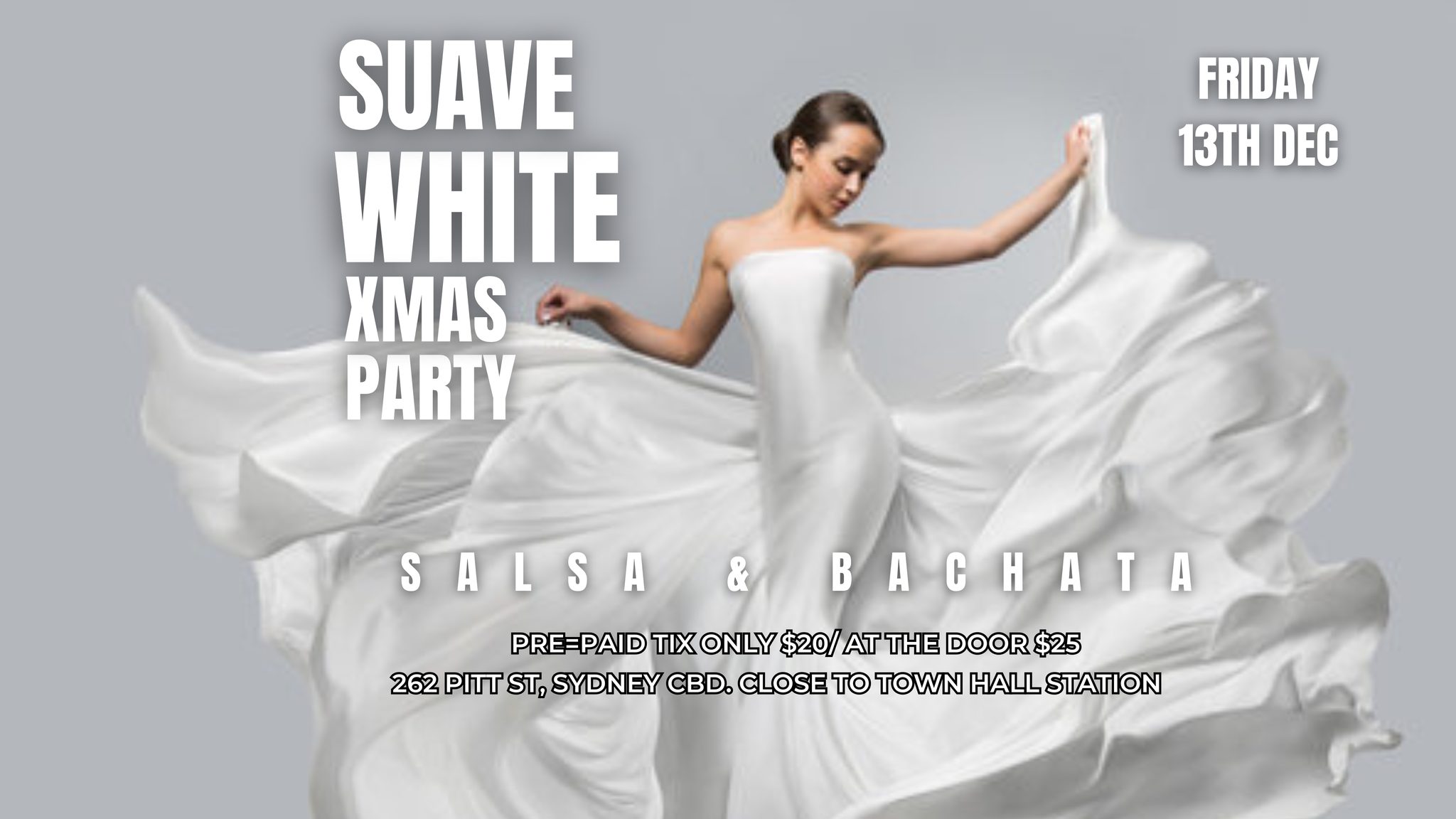 Suave White Xmas Party