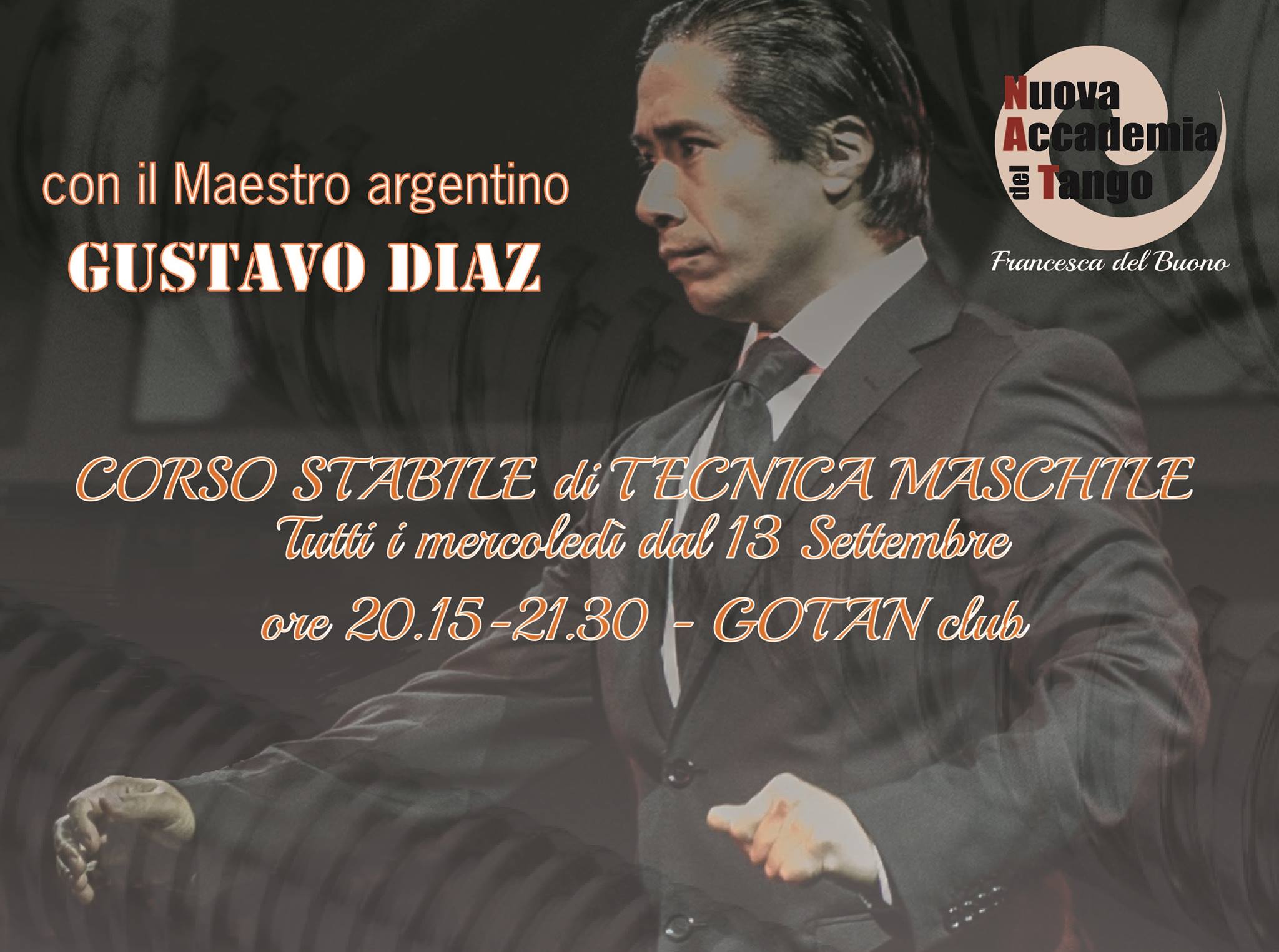 Corso di Tecnica Maschile con Gustavo Diaz