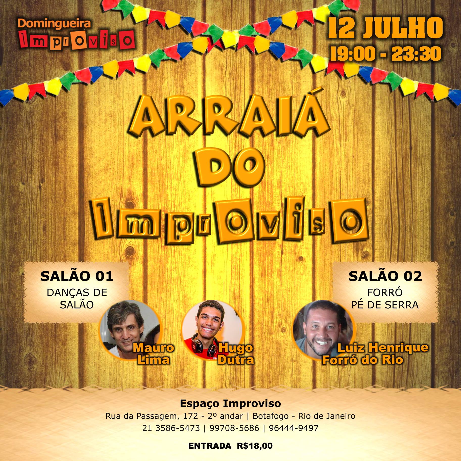 Domingueira Improviso : ARRAIÁ DO IMPROVISO