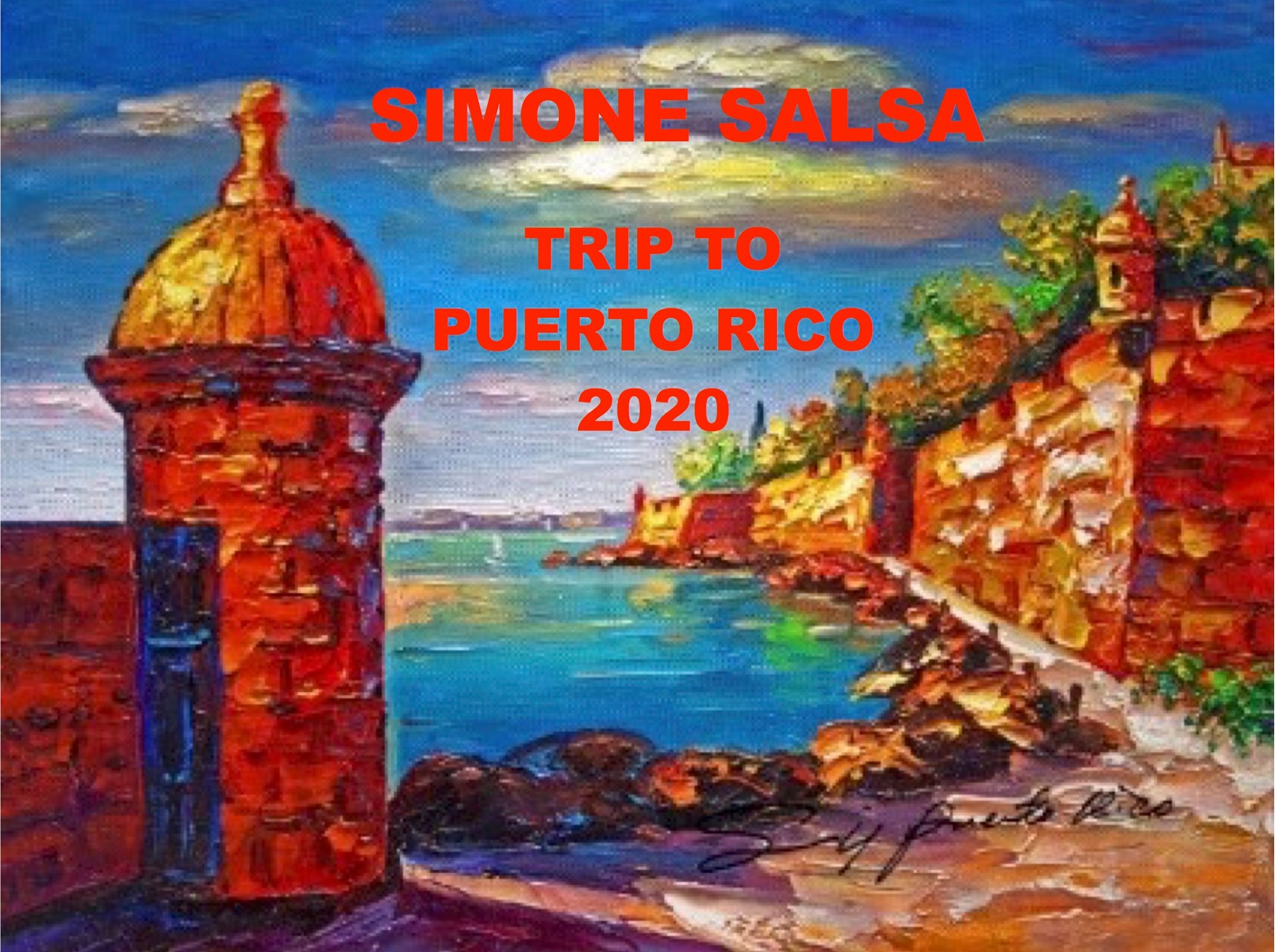 Simone Salsa Trip To Puerto Rico 2019