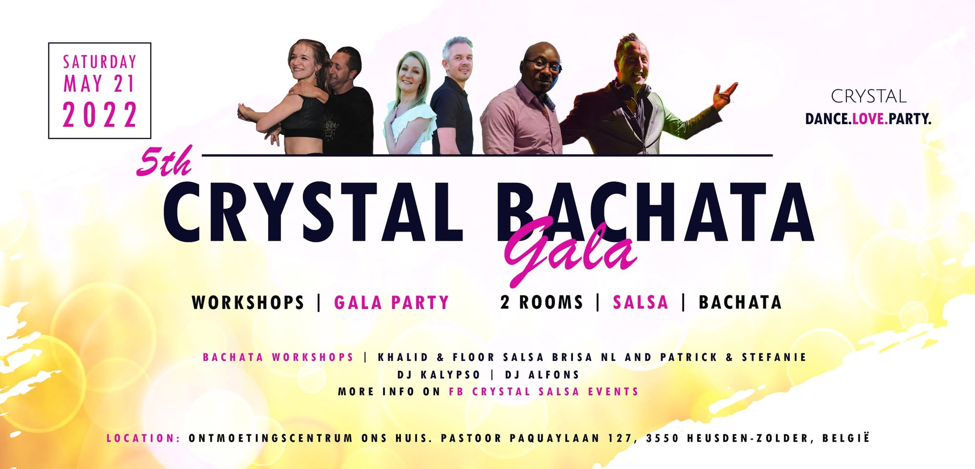 Crystal Bachata Gala 2 Areas Bachata Salsa
